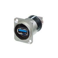 Neutrik NAUSB3 Reversibler USB 3.0 Adapter (Typ A und B),...