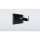 Ecler NIMBO-24 Designlautsprecher passiv, schwarz, 2x4/1, 80W/ 16Ohm, 165°x 150°, VESA 75, Euroblock
