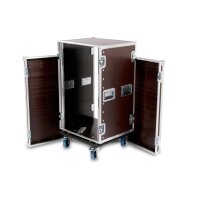 Professionelles 15HE Live Rack 45 RSH RG, schwarz
