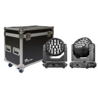 Sagitter 2x ARCHER W8 Moving Head wash 19x40W led RGBW...