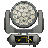 SDJ J Wash Mini Moving Head 19x12W LED RGBWA-UV 2700-8000K